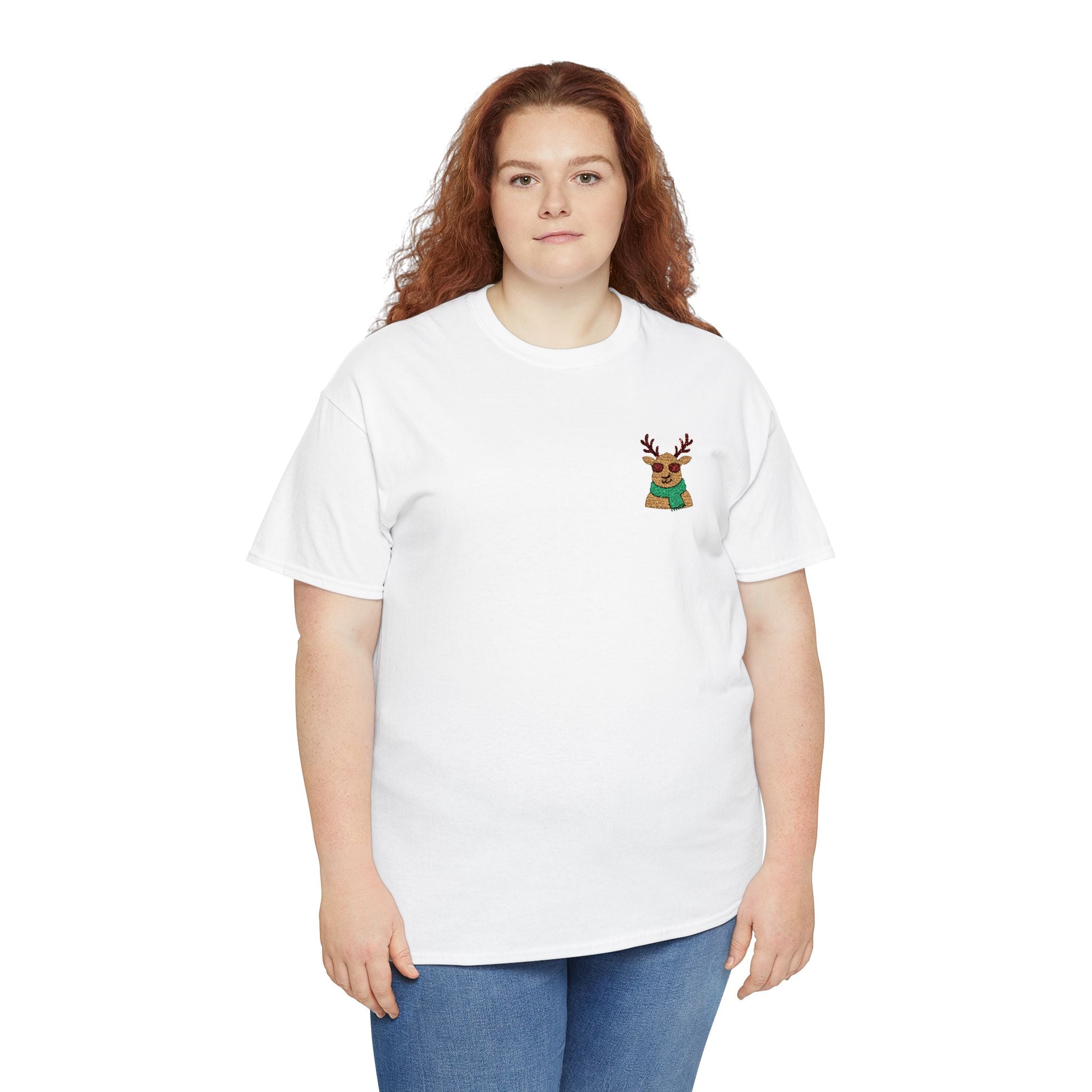 Festive Reindeer Graphic Tee